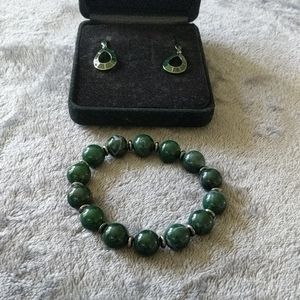 Bracelet, Earrings, Matching Set